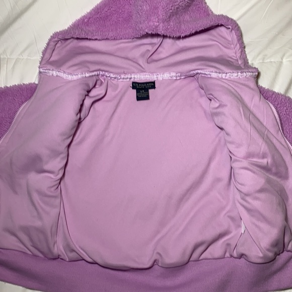 U.S. Polo Assn. cozy zip up hoodie - Picture 4 of 5